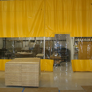 American Fabric Filter Co manufactures custom made curtains walls.