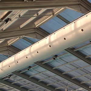 American Fabric Filter started making fabric ducts as a fail-safe for baghouse return air vents in woodworking applications. 