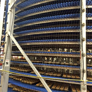 AFF manufactures industrial netting which can help you reduce costly product damage and greatly enhance employee safety.